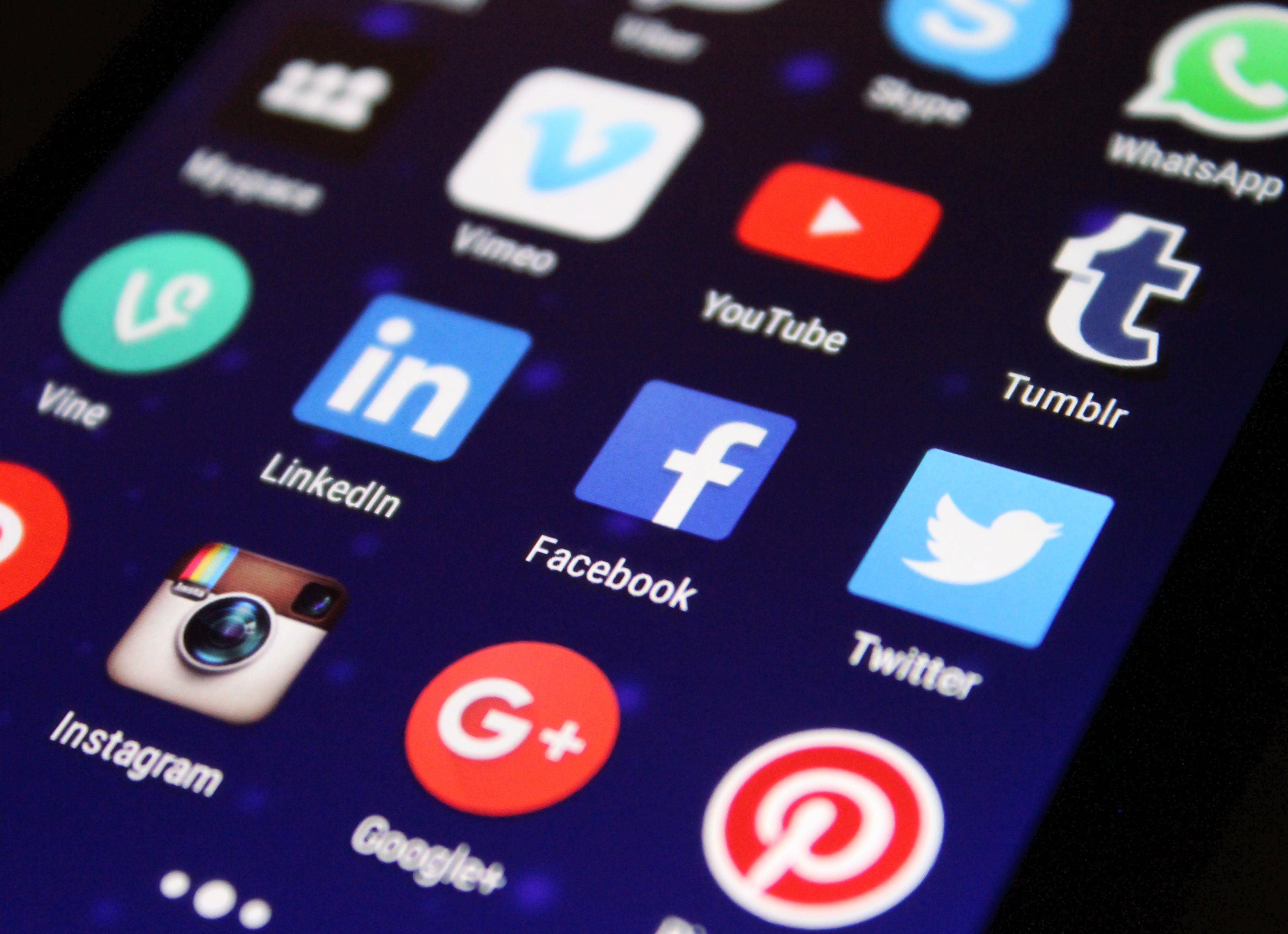 Email SMS and social media marketing services