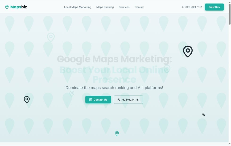 MapsBiz Google Maps Marketing screenshot